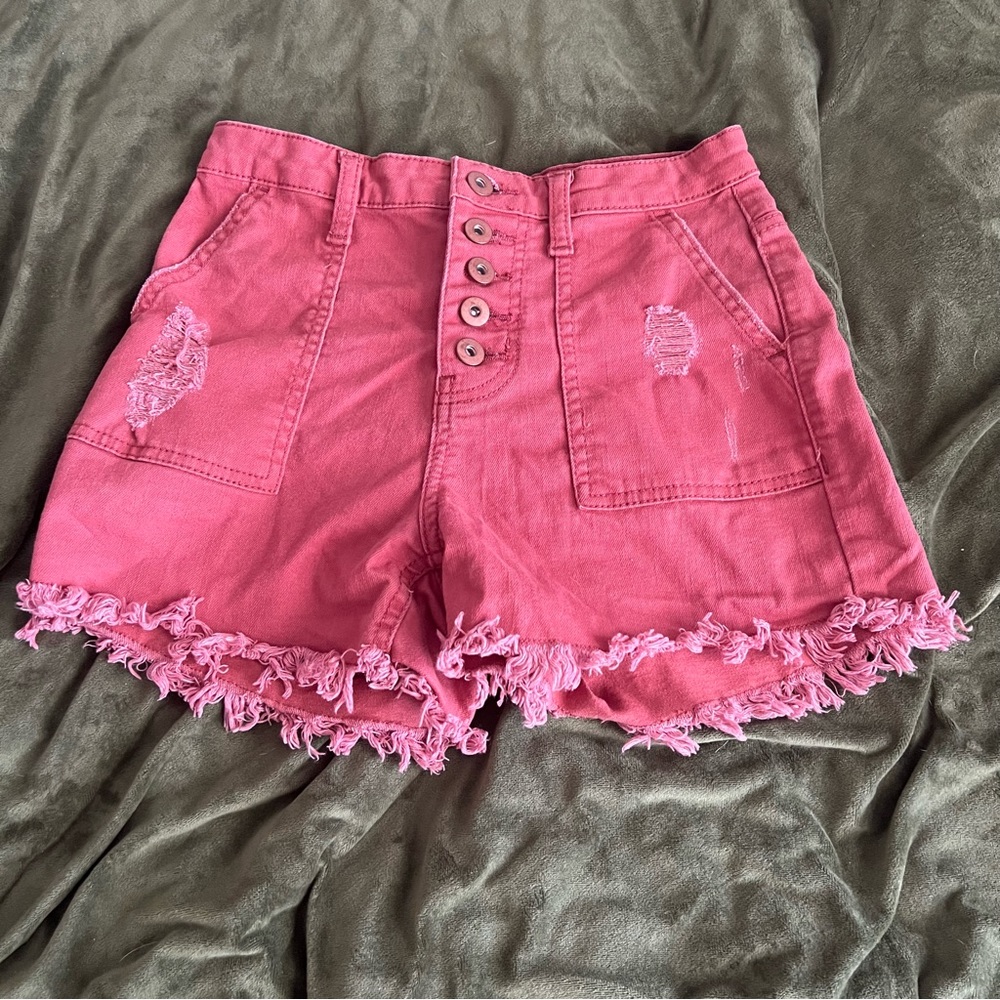 NOBO high rise pink shorts